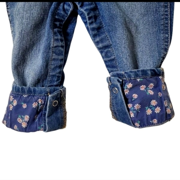 OshKosh Daisy Ruffle Overalls - Picture 3 of 12